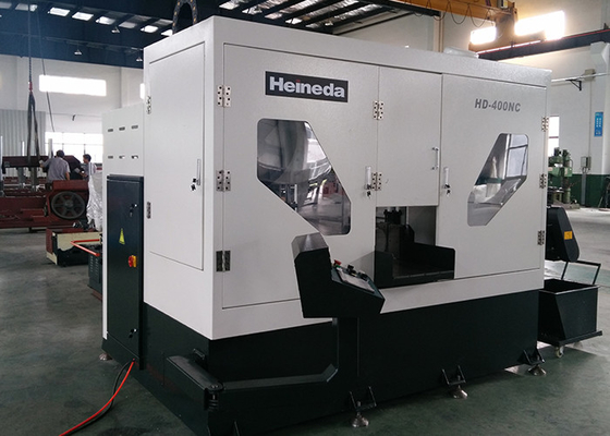 Industrial High Accuracy Cnc Bandsaw Cutting Machine AC380V 50Hz