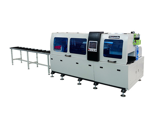 Automatic Positioning Cnc Bandsaw Machine 1.0KW With Electric Control System