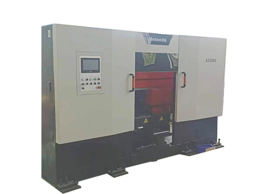 High Stability Super Strong Sawing CNC Horizontal Band Saw With Carbide Blade Guide