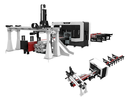 Automatic Marking And Palletizing Sawing Line 200-2000m/Min With Balancing Systems