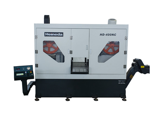 High Precision 400mm CNC Band Saws Machine Horizontal For Aluminum Ingot