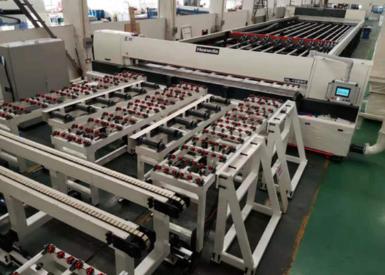 1200mm X 800mm X 1600mm Aluminum Prototype Machining with 1300mm Automatic Feeding Stroke