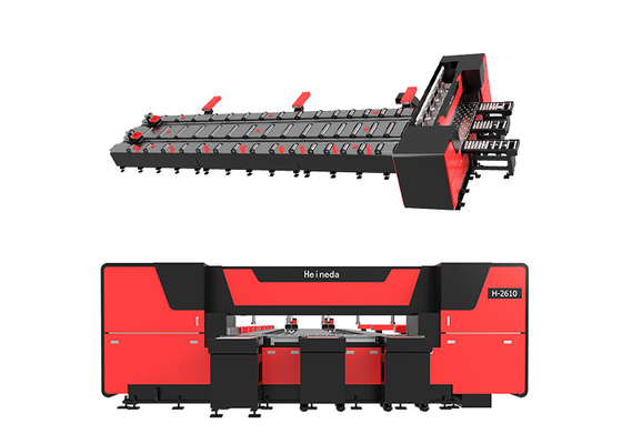 High Accuracy  Complete Automatic Sawing Machine 36kW 12000mm Saw Length